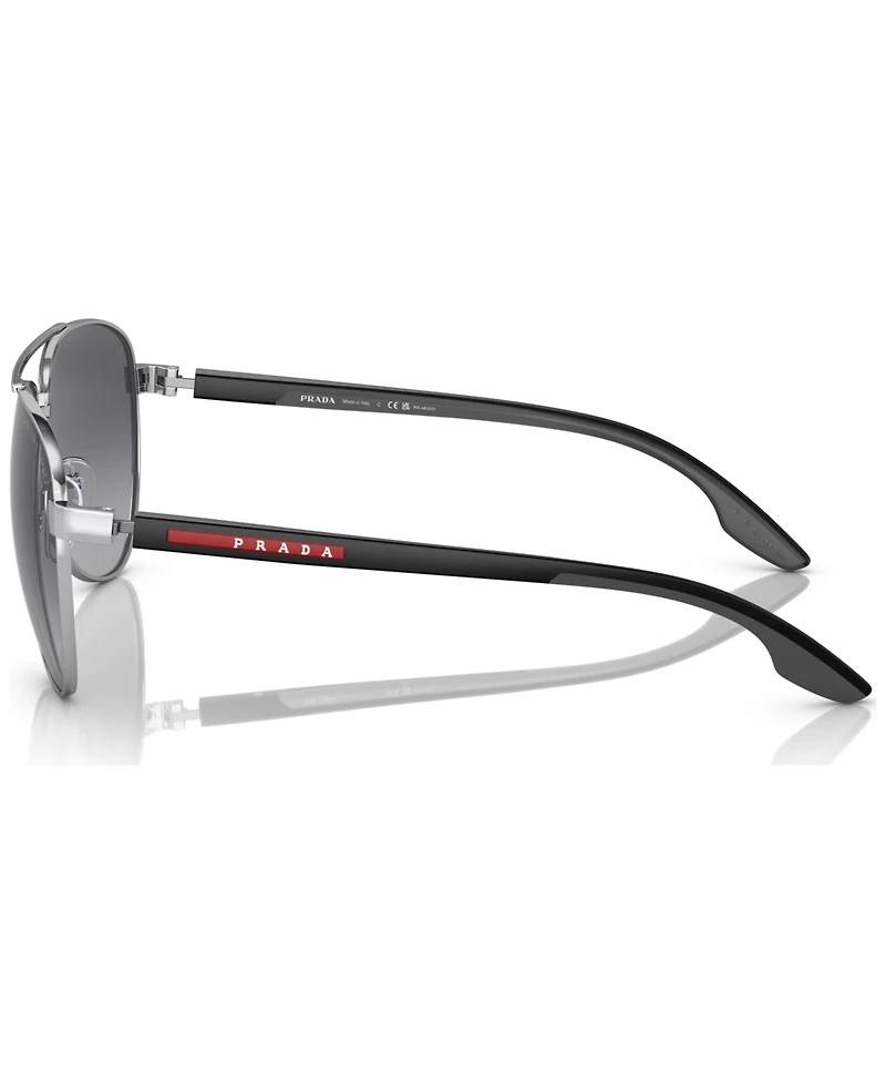 Prada Linea Rossa Men's Polarized Sunglasses, Ps 52YS61-yp