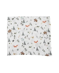 Little Unicorn Watercolor Roses Cotton Muslin 3-Pack Swaddle Blanket Set