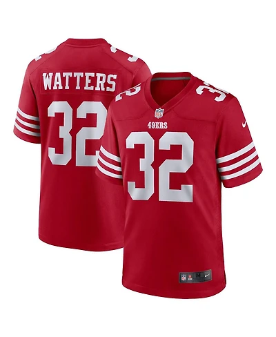 Men's Nike Ricky Watters Scarlet San Francisco 49ers Retired Player Game Jersey