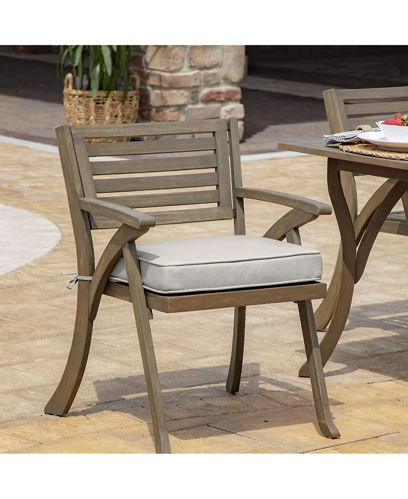 Arden Selections ProFoam EverTru 19 X 20In Outdoor Patio Cushion Sand