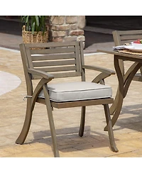 Arden Selections ProFoam EverTru 19 X 20In Outdoor Patio Cushion Sand