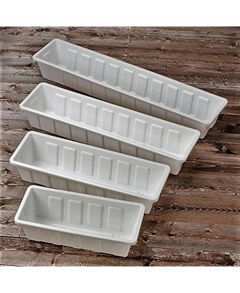 Novelty Polypro Plastic Flower Box Liner, 36 Inches White