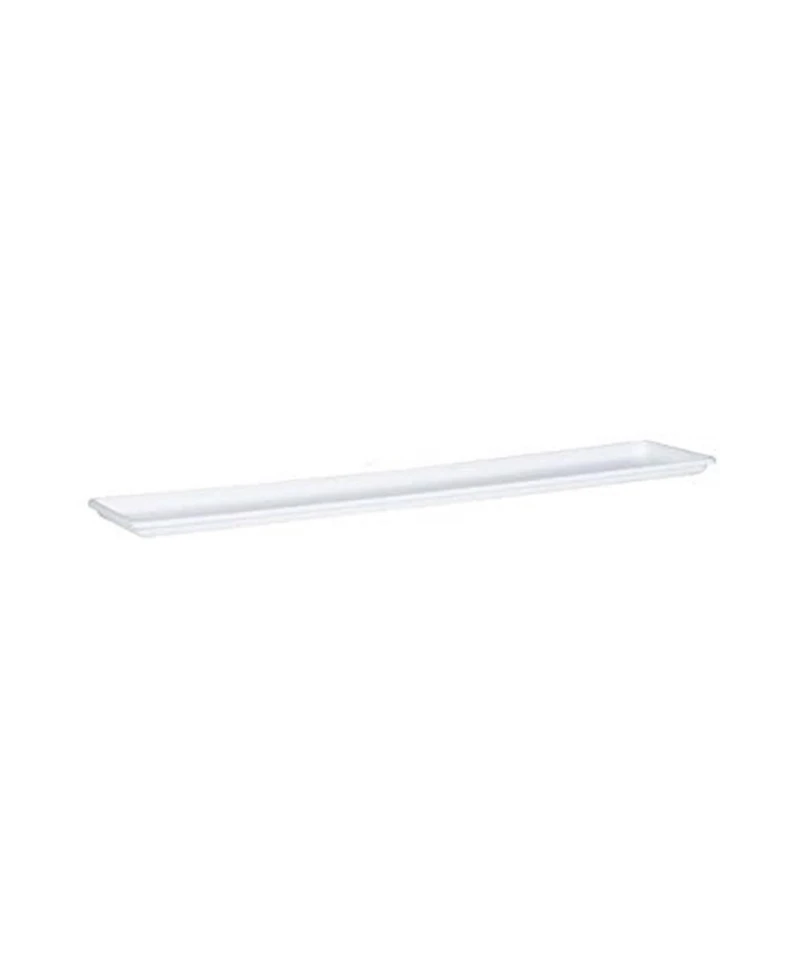 Novelty 10302 Plastic Flower Box Tray White 30-Inch Length