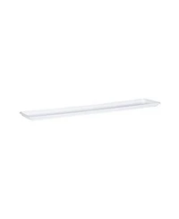 Novelty 10302 Plastic Flower Box Tray White 30-Inch Length
