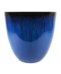 Gardener Select Indoor Outdoor Egg Planter - Blue 15 Inch