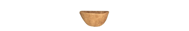 Grower Select Source Half Round Wall Basket Coco Liner, 16 inches