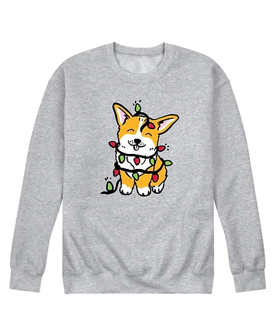 Airwaves Men's Corgi Lights Fleece T-shirt