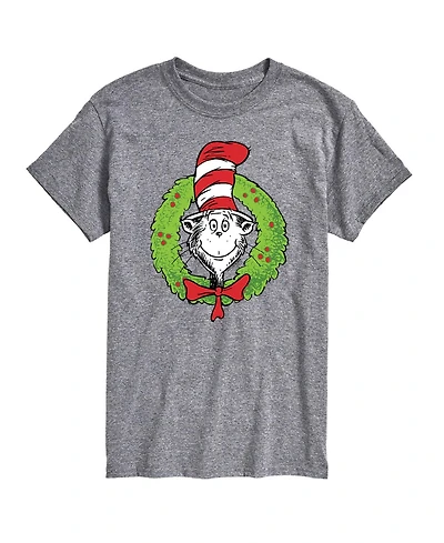 Airwaves Men's Dr. Seuss Cat Hat Christmas Graphic T-shirt
