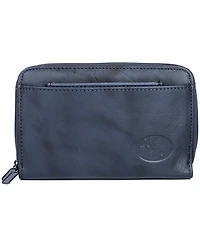 Julia Buxton Women's Heiress Double Zip Organizer Wallet