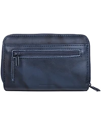 Julia Buxton Women's Heiress Double Zip Organizer Wallet