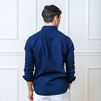 Hope & Henry Men's Linen Button Down Shirt
