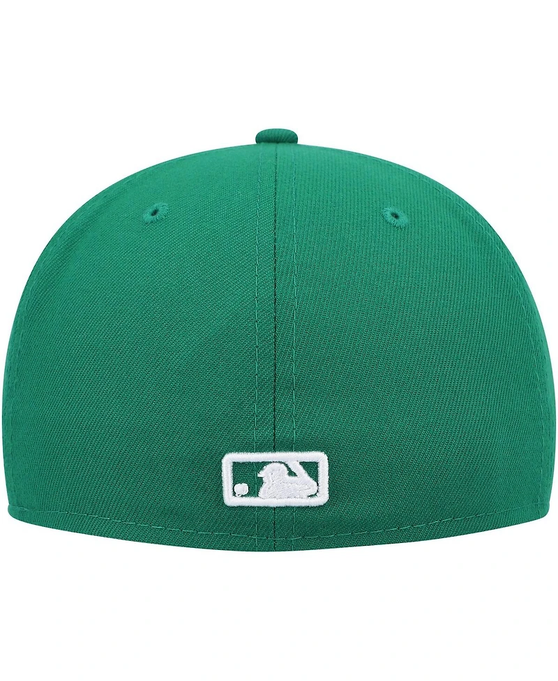 Men's New Era Kelly Green Philadelphia Phillies White Logo 59FIFTY Fitted Hat