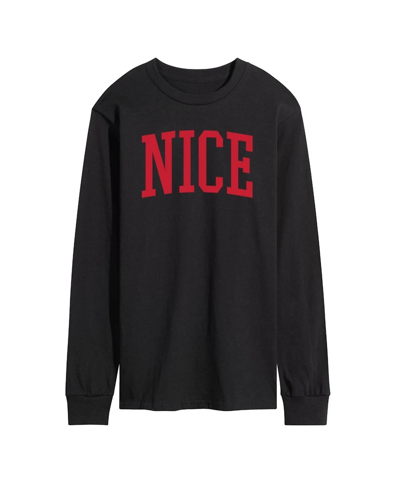 Airwaves Men's Nice Long Sleeve T-shirt