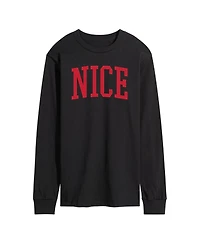 Airwaves Men's Nice Long Sleeve T-shirt