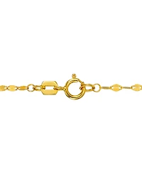 Butterfly Openwork 18" Pendant Necklace in 10k Gold