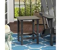 All-Weather Outdoor Patio Poly Adirondack Side Table