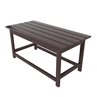 WestinTrends Outdoor Patio Classic Adirondack Coffee Table
