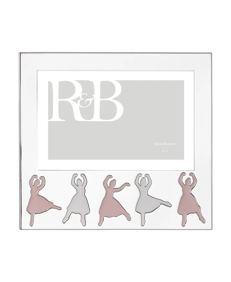 Reed & Barton Ballerina Silver-Plated Frame, 5" x 7"