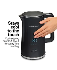 Hamilton Beach 1.7 Liter Cool-Touch Digital Kettle - 41033