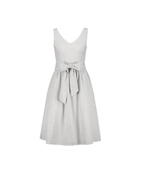 Hope & Henry Women's A-Line Dress with Sash