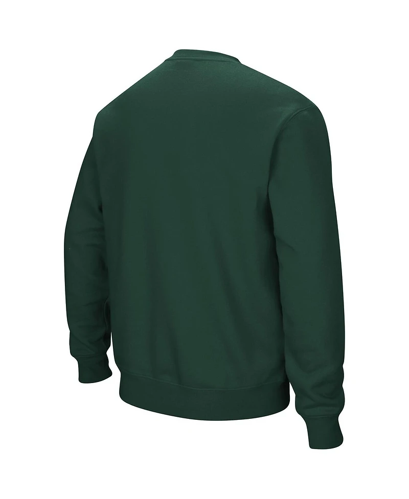 Men's Colosseum Baylor Bears Arch & Logo Pullover Sweatshirt