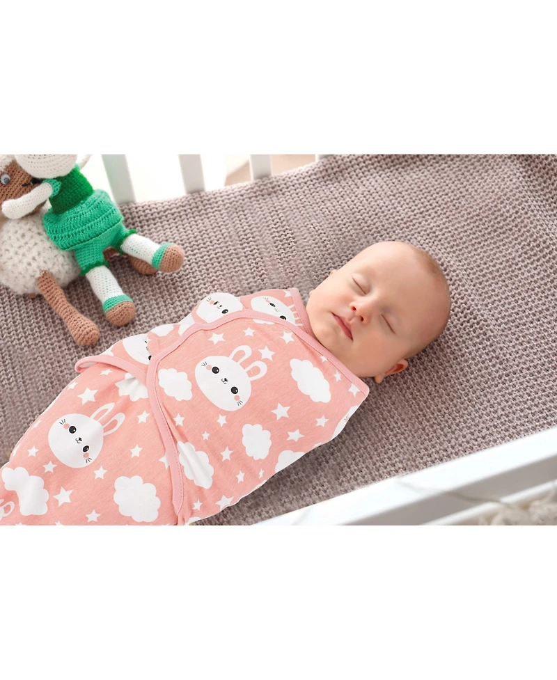Baby Swaddle Blanket Boy Girl, 3 Pack Newborn Swaddles, Infant Adjustable Swaddling Sleep Sack