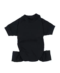 Leveret Dog Cotton Pajama Solid Navy