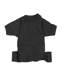 Leveret Dog Cotton Pajama Solid Dark Gray