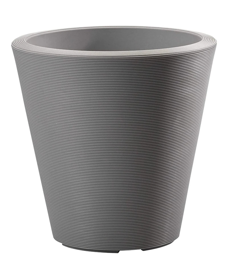 Crescent Garden Madison Planter DoubleWalled Plant Pot 26" Slate