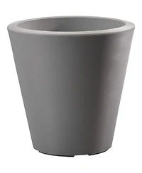 Crescent Garden Madison Planter DoubleWalled Plant Pot 26" Slate