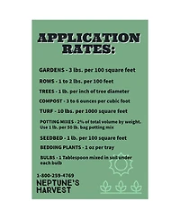 Neptunes Harvest Kelp Meal Multi-Purpose Plant Food, 12lb