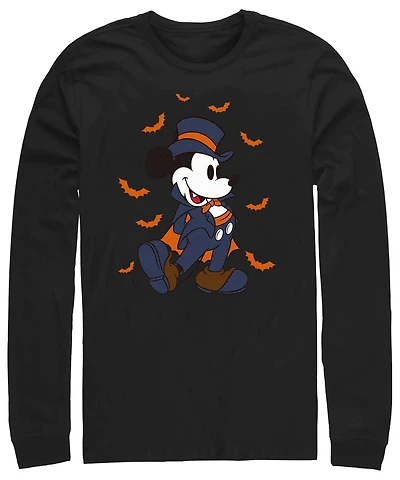 Fifth Sun Men's Mickey Classic Vampire Long Sleeves T-shirt