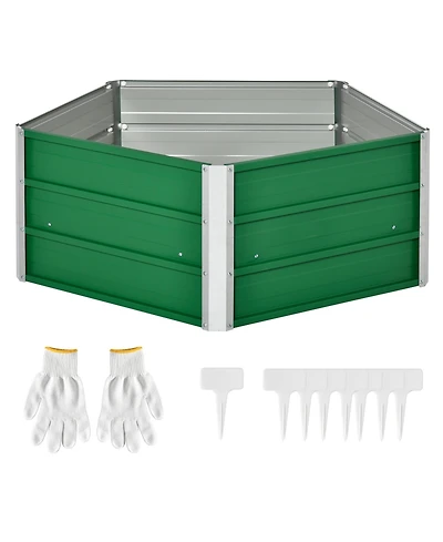 40'' Raised Garden Beds for Vegetables Large Metal Planter Box