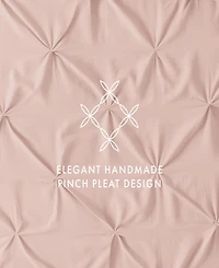 ienjoy Home Ultra Soft 3-Pc. Pinch Pleat Duvet Cover Set, Full/Queen