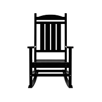 All-Weather Outdoor Patio Poly Classic Porch Rocking Chair