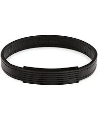 Calvin Klein Men's Leather Bracelet