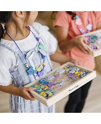 Melissa & Doug Girls' Sweet Hearts & Butterfly Friends Bead Set Bundle