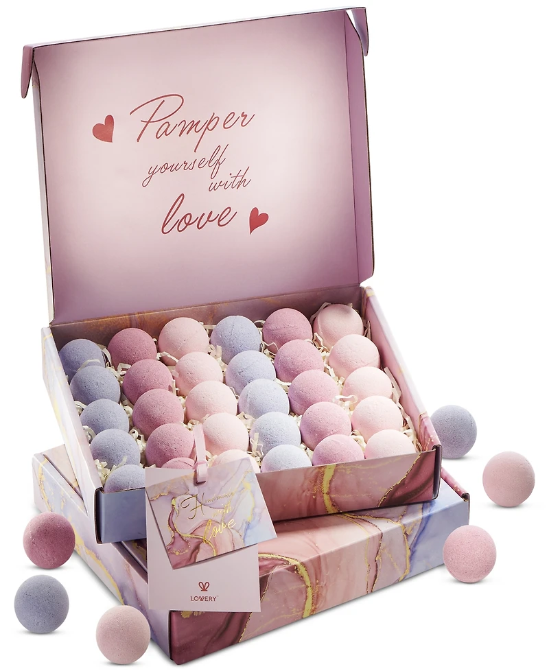 Lovery 30-Pc. Body Care Bath Bomb Gift Set