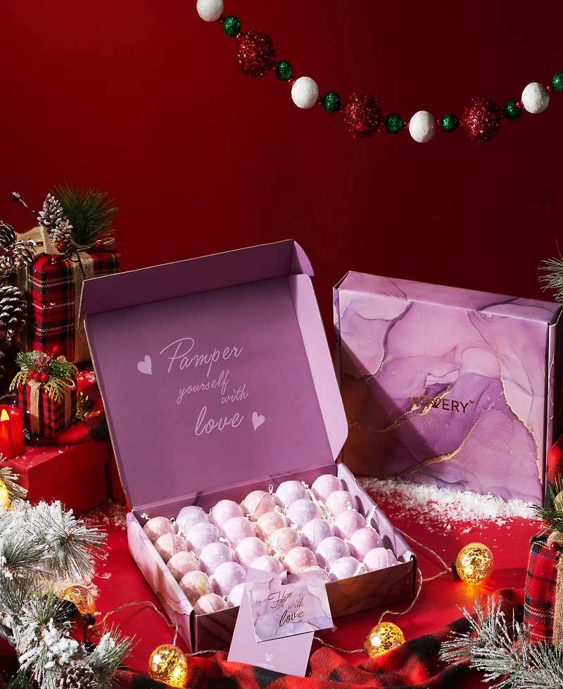 Lovery 30-Pc. Fizzy Bath Bomb Gift Set