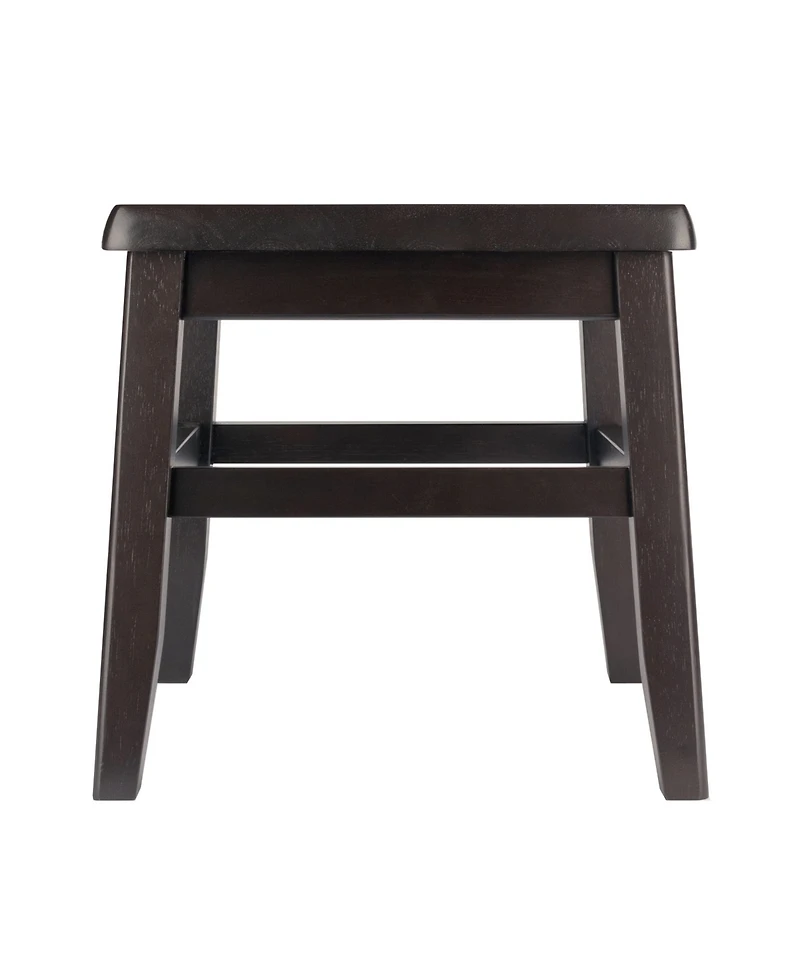 Winsome Kaya 2-Piece Wood Conductor Stool Set