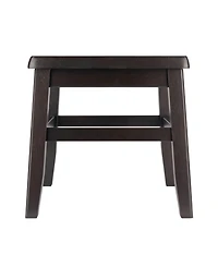 Winsome Kaya 2-Piece Wood Conductor Stool Set