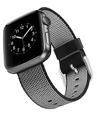 WITHit Black Nylon Band designed for Apple Watch 42mm (Series 10) & 38/40/41mm
