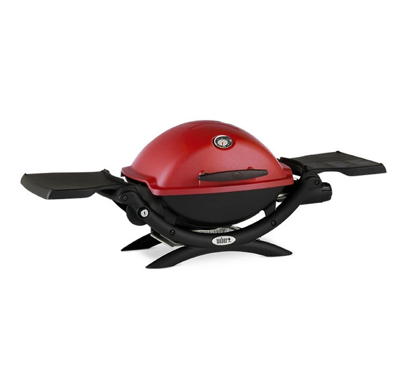Weber Q 1200 Liquid Propane Gas Grill (Red)