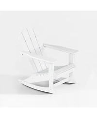 WestinTrends Outdoor Patio Porch Rocking Adirondack Chair