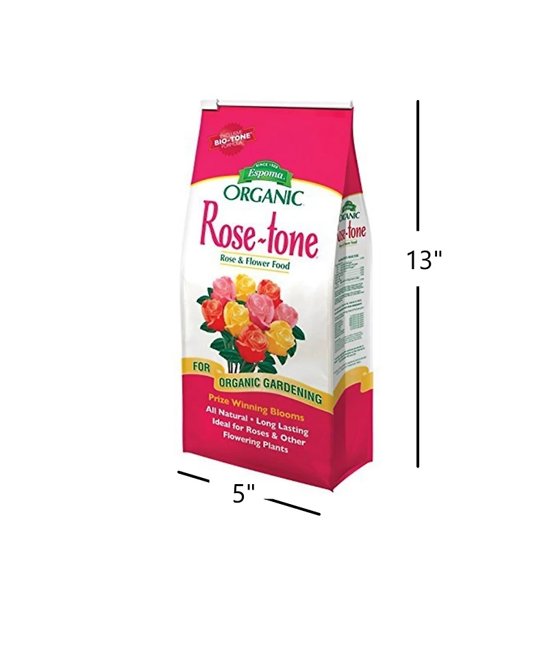 Espoma Organic Rose-tone Rose & Flower Food, 4 lbs