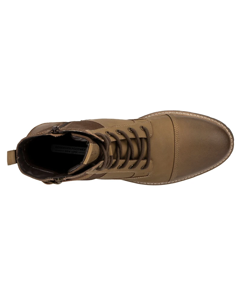 Reserved Footwear Men's Kenton Leather High-Top Boot
