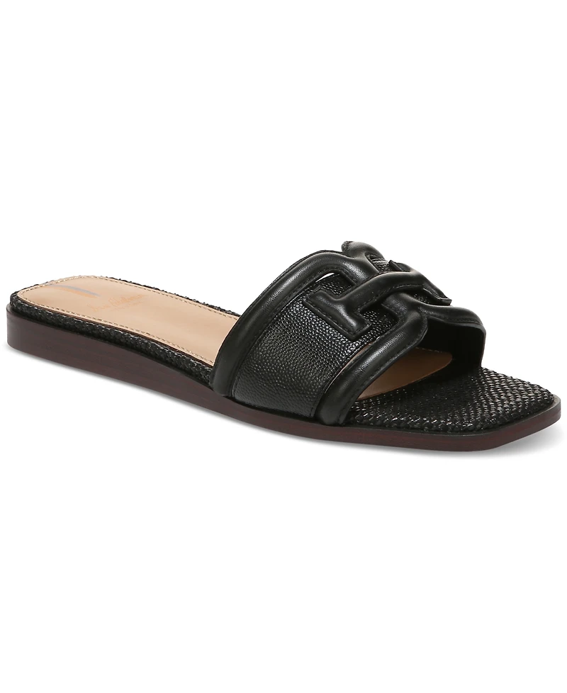 Sam Edelman Women's Irina Logo Emblem Slide Sandals