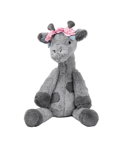 Lambs & Ivy Giraffe and a Half Gray Plush Stuffed Animal Toy - Skylar