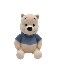Lambs & Ivy Disney Baby Forever Pooh Beige/Blue Bear Plush – Winnie the Pooh by