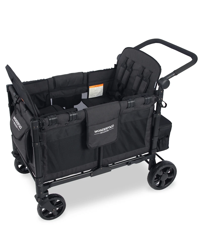 Wonderfold Wagon W4 Elite Front Zippered Quad Stroller Wagon